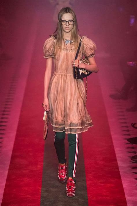 gucci 2017 spring summer fashion show|gucci fashion show history.